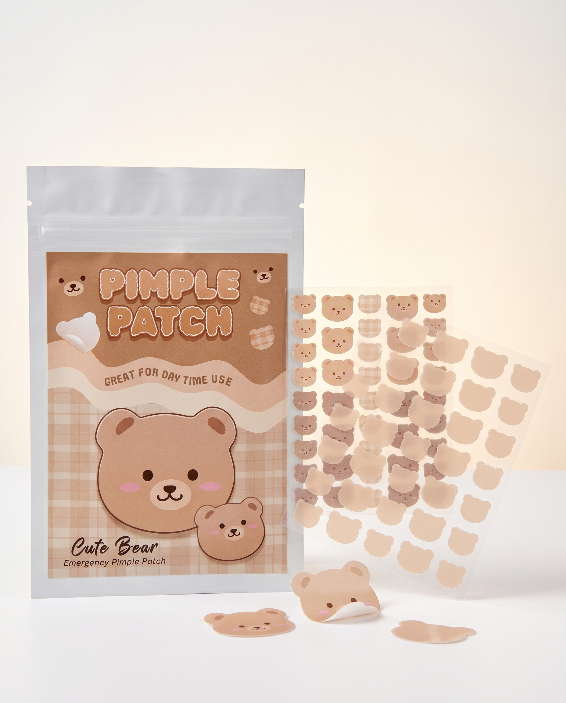 Glowy Bear Blemish Patches